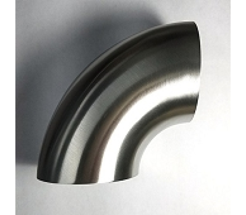 Stainless Bros 2.25in SS304 90 Degree Elbow 1D / 2.25in CLR - 16GA / .065in - No Leg Mandrel Bend