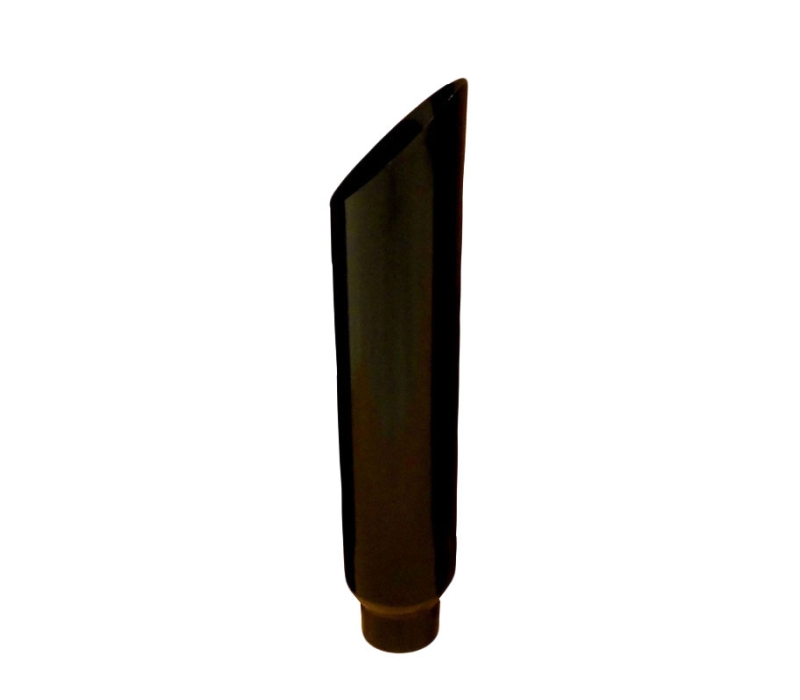Pypes Diesel Truck 5" in - 6" out, 36" long Stack Tip (each) - Miter Stack in Black