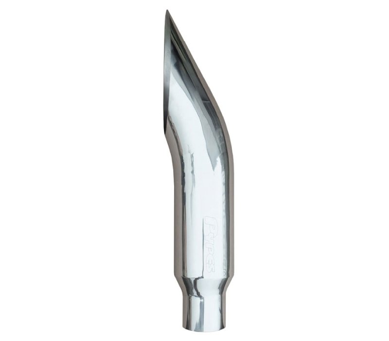 Pypes Diesel Truck 5" in - 8" out, 36" long Stack Tip (each) - Aussie Stack in Polished