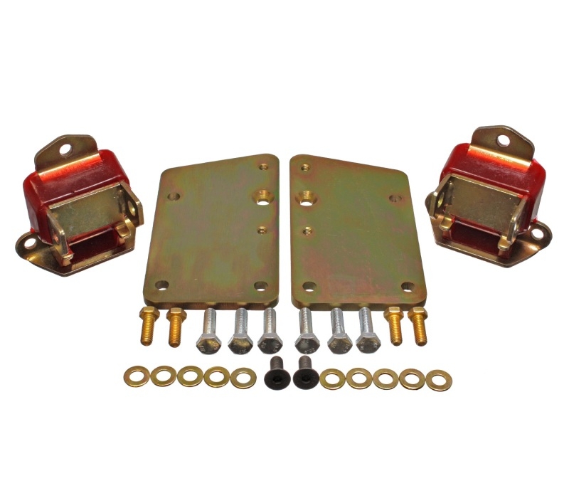 Energy Suspension Ls Conversion Mtr Mount Set - Red