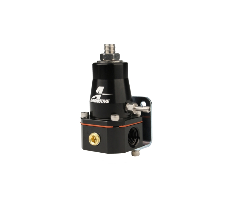 Aeromotive Adjustable Regulator Billet EFI Bypass - (2) -6 Inlets/(1) -6 Return - Black