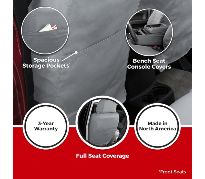 Covercraft Endura Waterproof Polyester SeatSaver Custom Second Row Seat Covers