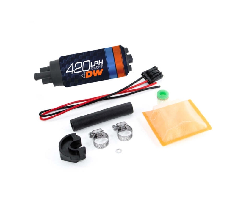 Deatschwerks DW420 Series 420lph In-Tank Fuel Pump w/ Install Kit For 89-94 240SX