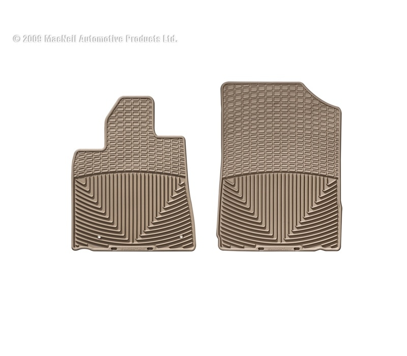 WeatherTech Front Rubber Mats Toyota Sequoia - Tan