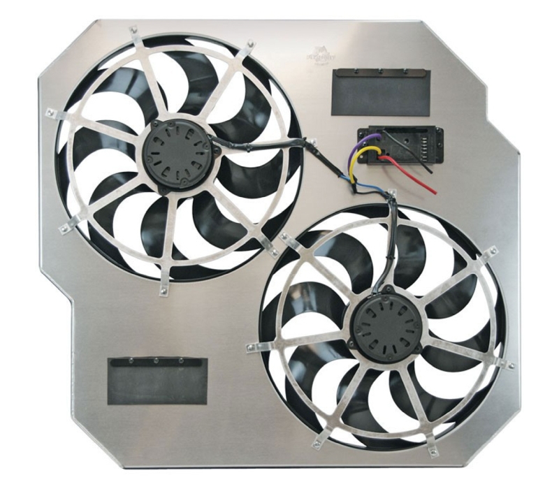 FLEX-A-LITE Fan Electric 15in DualSh rouded Puller Controls