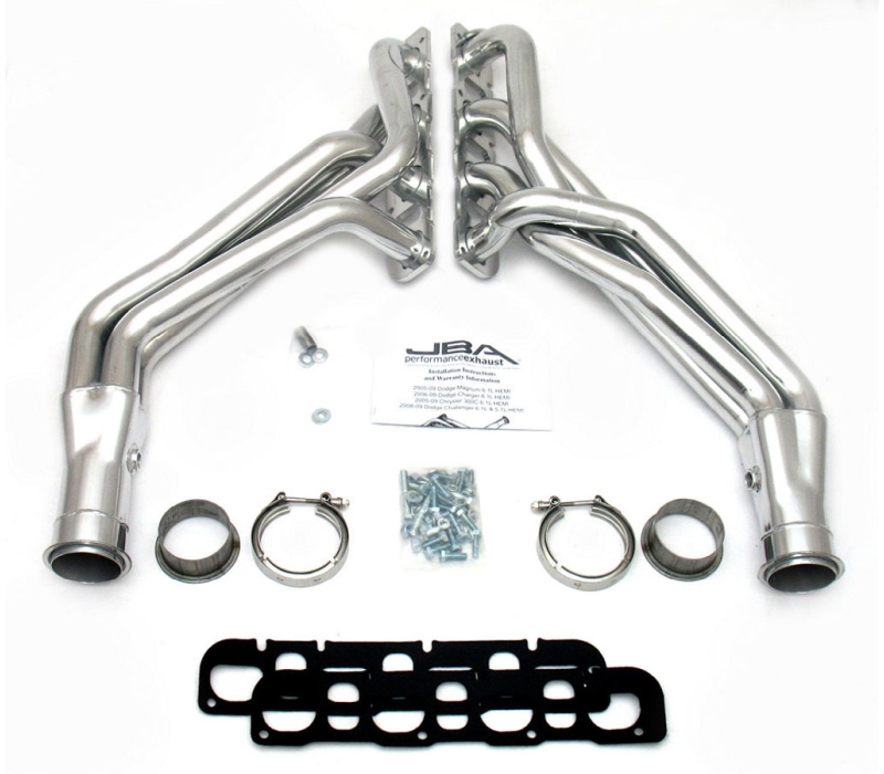 JBA Headers - 08-09 6.1L Challenger - Silver