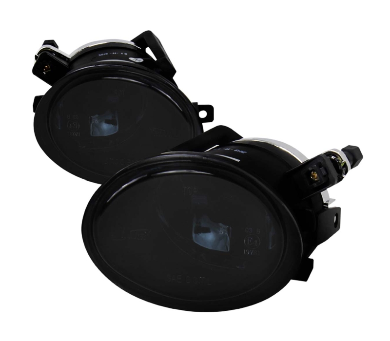 Spec-D Tuning Bmw E46 Oem Fog Lights Smoke - Without Wiring Kit