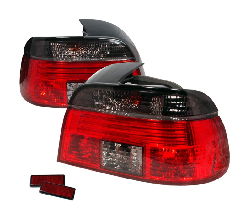 Spec-D Bmw E39 4dr Taillights - Smoke Red (Lt-E394g-Apc)