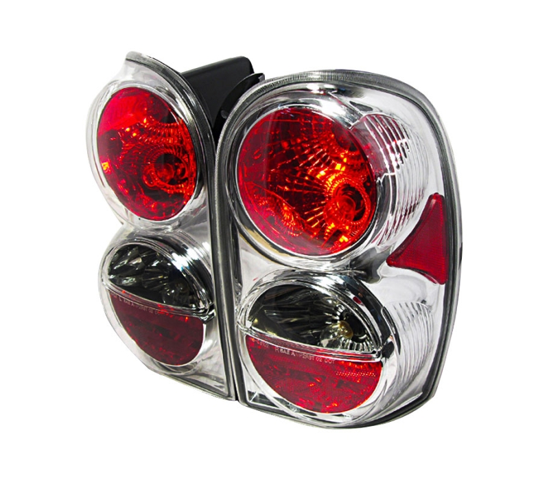 Spec-D Jeep Liberty Taillights - Chrome (Lt-Lib02-Ks)
