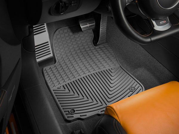 Weathertech W2 Front Rubber Mats Saab 9 3 Convertible Black