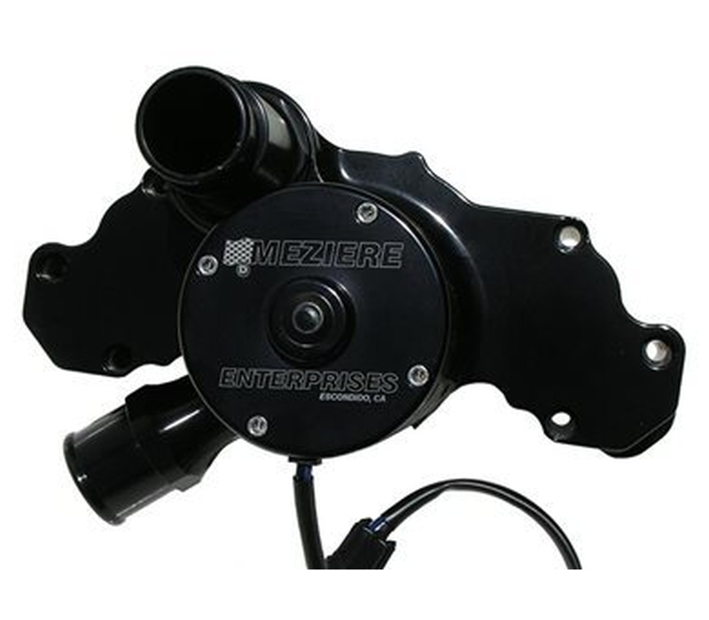 Meziere GM GenV LT Elec. Water Pump 55 GPM Black WP334S