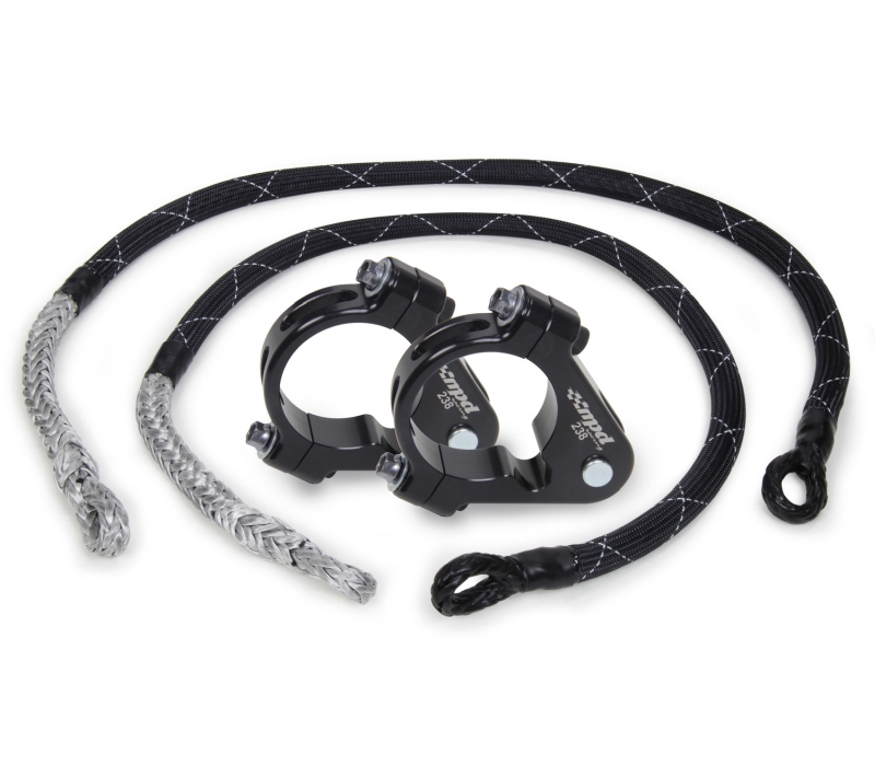 MPD RACING Axle Tether Pair With 2.38in Clamps