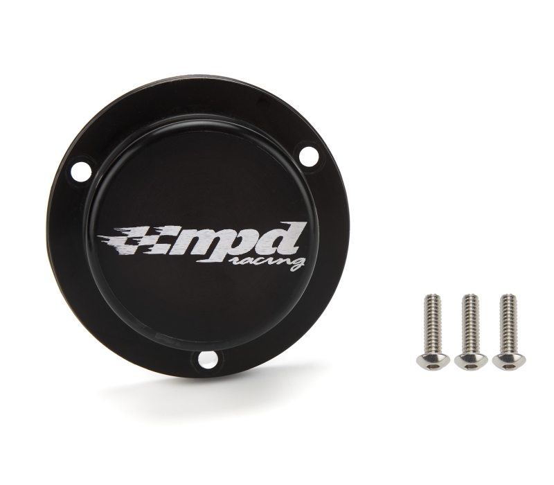 MPD RACING Cap For Six Pin Hubs Black