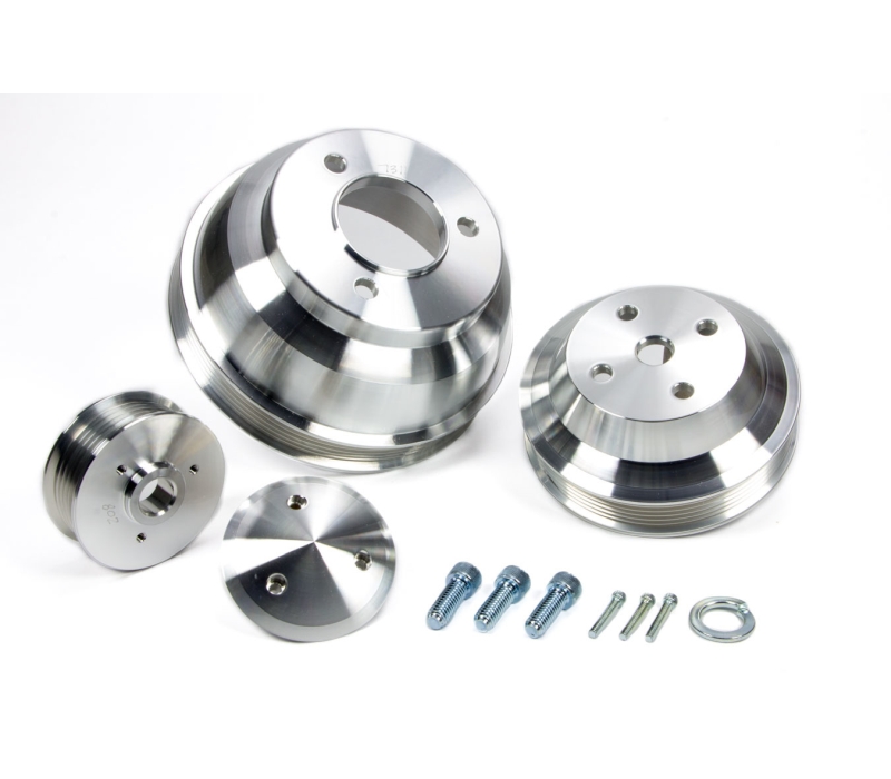 MARCH PERFORMANCE BBC Long w/p Serpentine Conversion Pulley Kit