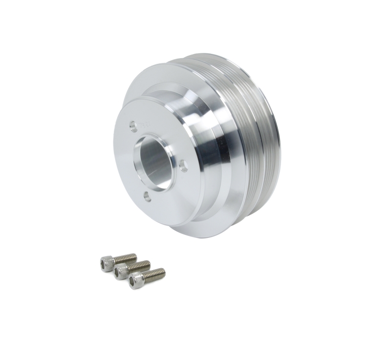 MARCH PERFORMANCE BBC Crank Pulley Natural Serpentine