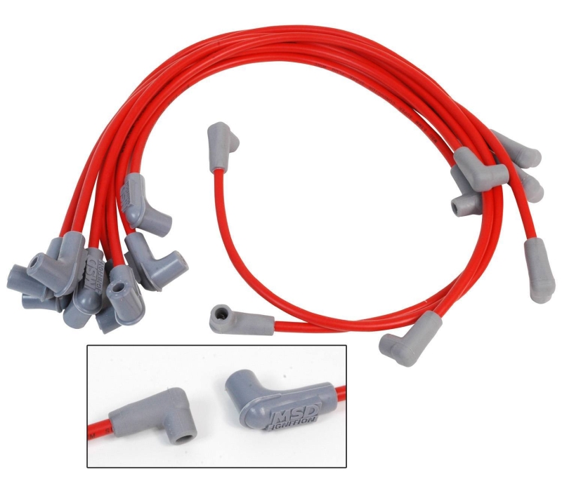 MSD BBC Marine 8.5mm Plug Wire Set w/HEI Cap