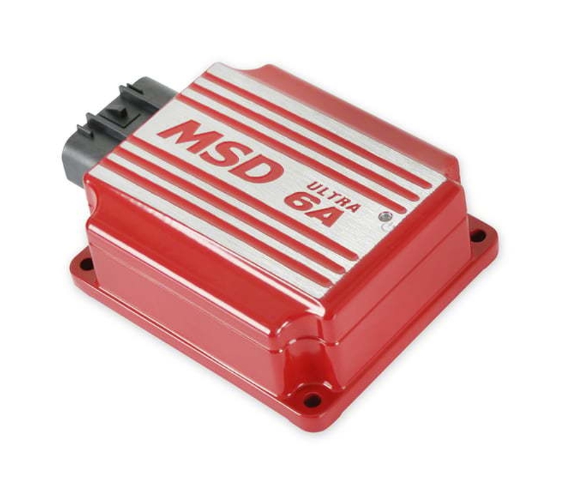 MSD ULTRA 6A Ignition Box Red