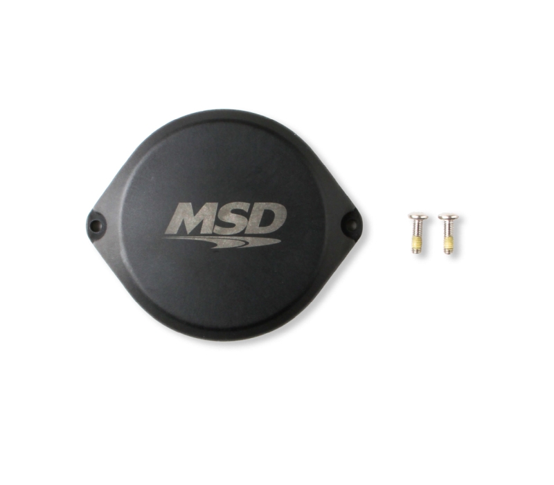 MSD COP Blank Cap for Dual Sync Distributors Black