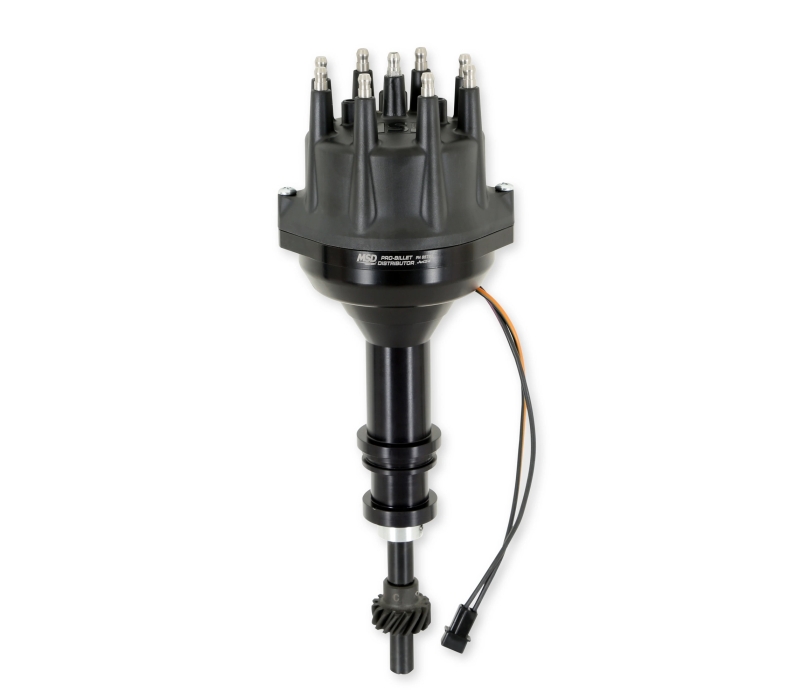 MSD SBF 351W Pro Billet Distributor Black Finish