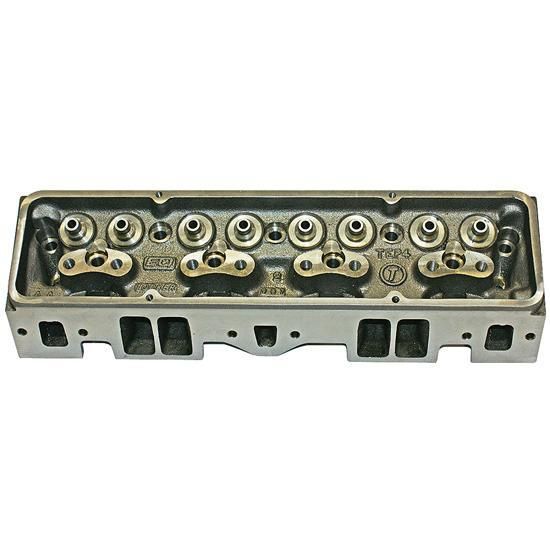 EQ CH350I CAST IRON PERFORMANCE SB CHEVY CYLINDER HEADS WITH PARTS Kit