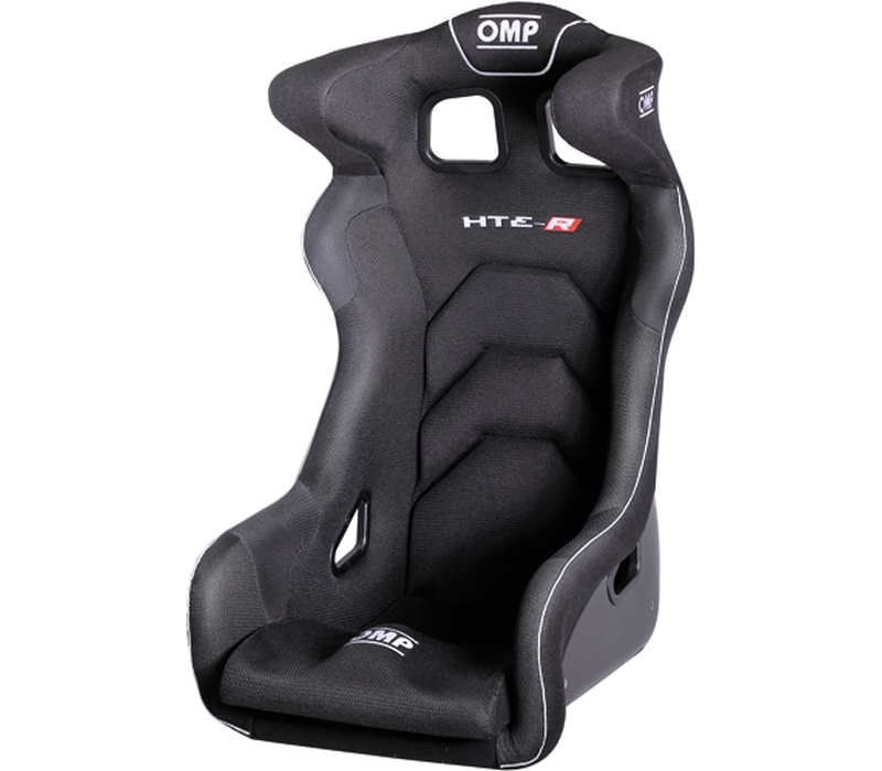 OMP RACING INC. HTE-R XL Fiberglass Seat Black