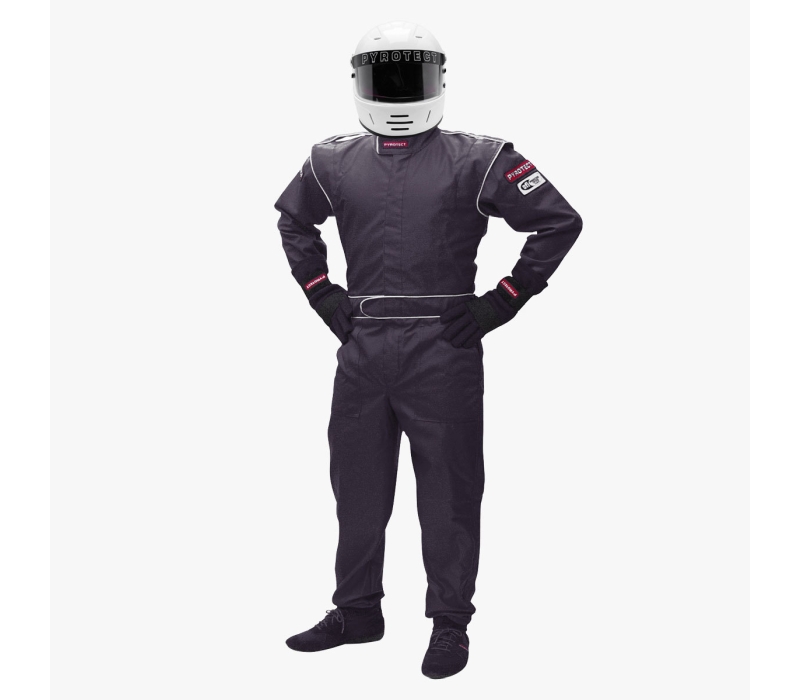 PYROTECT Suit Junior Large Black SFI-5