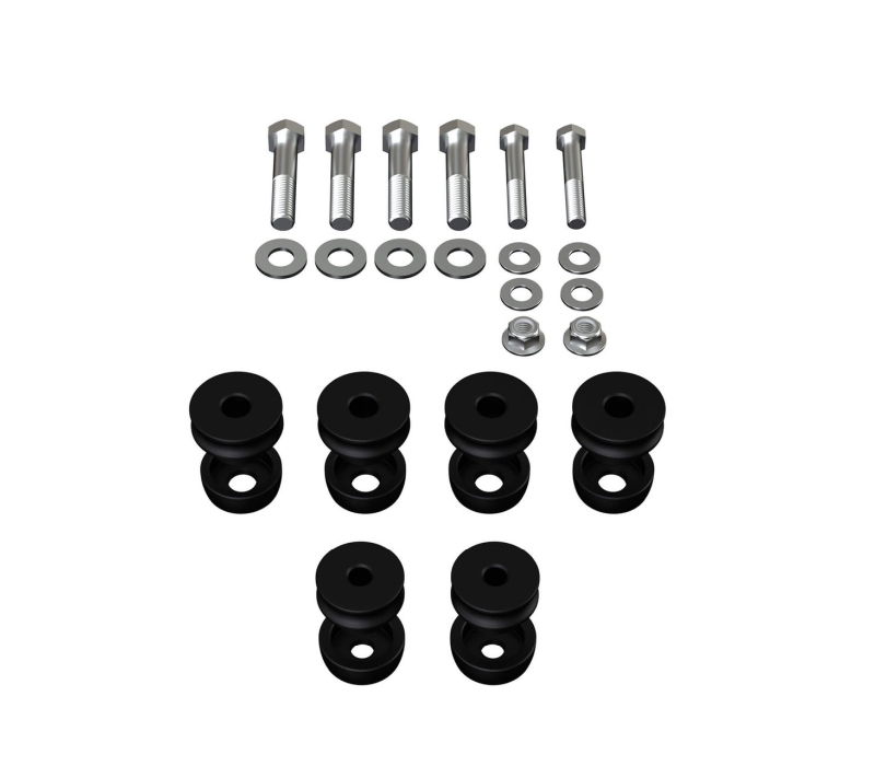 QA1 67-81 GM F-Body / 68-74 GM X-Body Aluminum Body Mount Kit