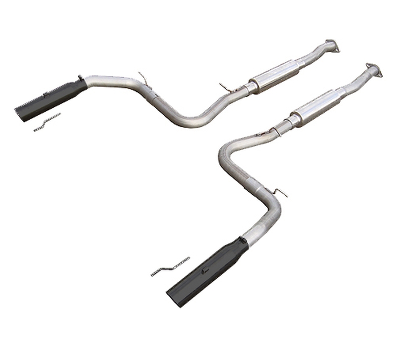 Pypes Mustang Cobra Cat-Back Violator exhaust System V8 - Phantom Black Tips
