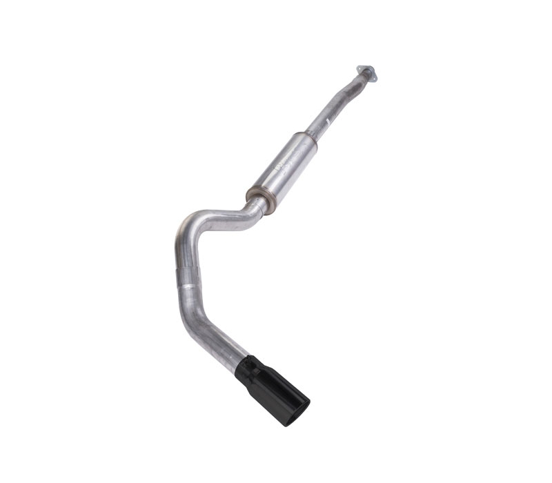 Pypes F150 EcoBoost 4 inch Exhaust System with Violator Muffler Phantom Black Tip