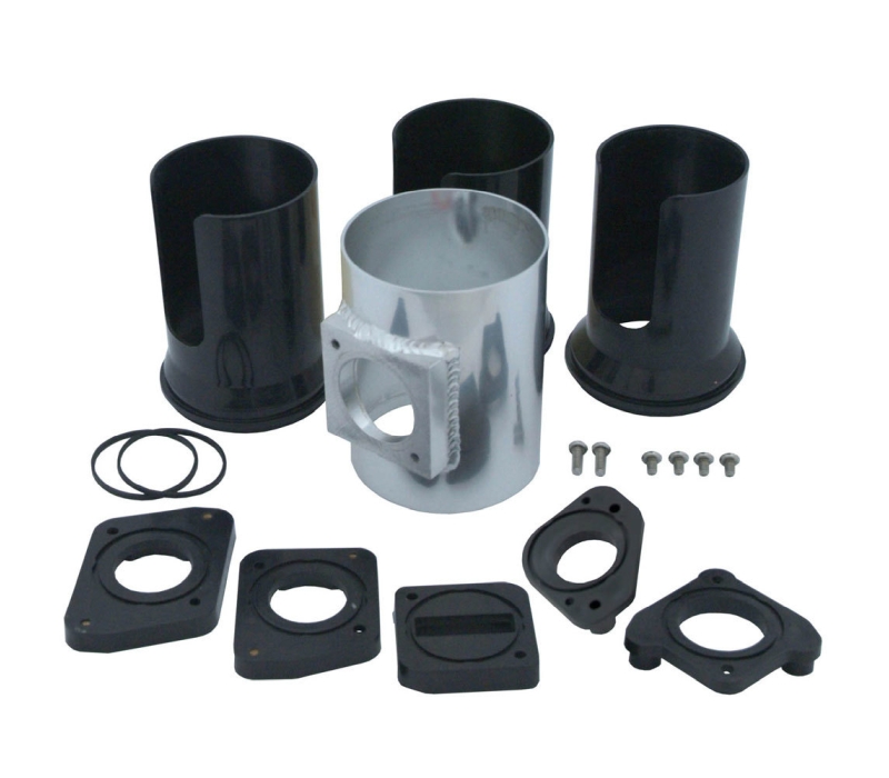 Spectre Mass Air Flow Sensor Adapter Kit (3in.) - Aluminum
