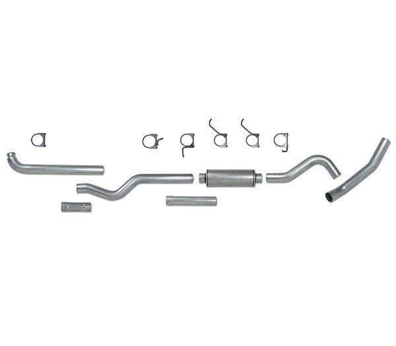 Pypes Diesel Truck Chevy 6.6L 4" Turbo Back, Stainless