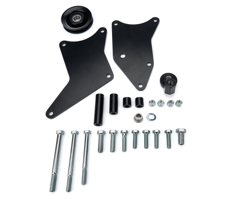 TUFF-STUFF A/C Compressor Bracket BBC Long Water Pump Blk