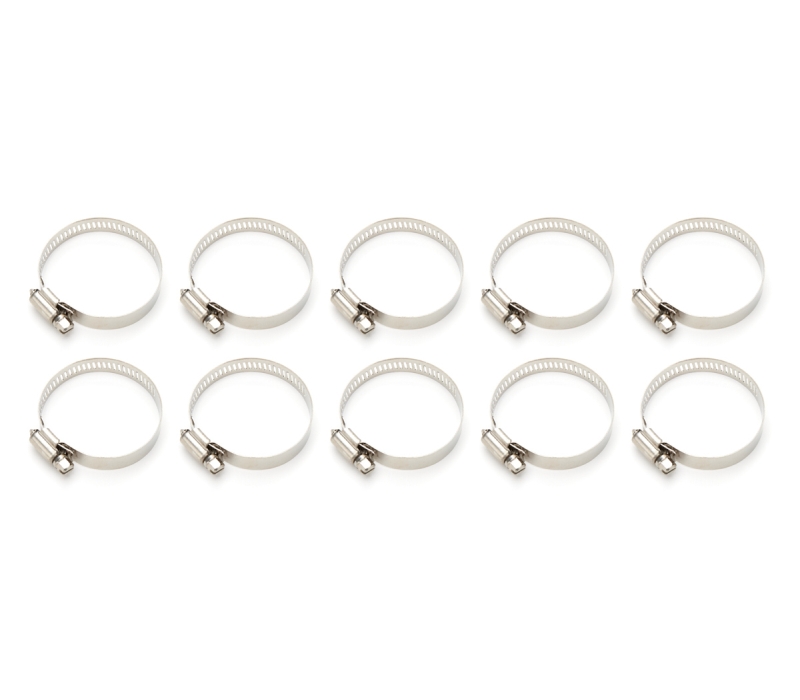 Ti22 PERFORMANCE Hose Clamps 1-1/2-1-3/4 10 Pack
