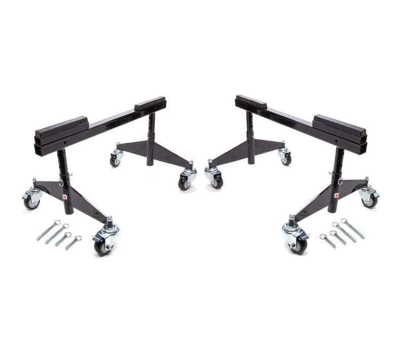 Ti22 PERFORMANCE Rolling Chassis Stands Black