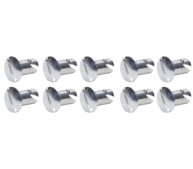 Ti22 PERFORMANCE Oval Head Dzus Buttons .550 Long 10 Pack
