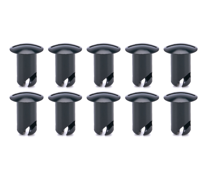 Ti22 PERFORMANCE Oval Head Buttons .600 Long Black 10 Pack