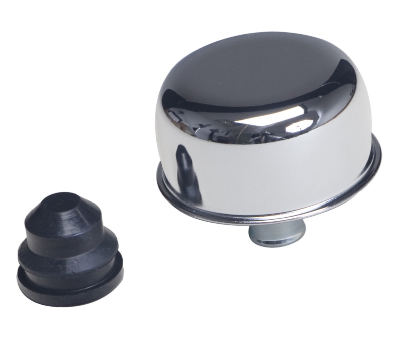 TRANS-DAPT Chrome Breather Cap/Grom