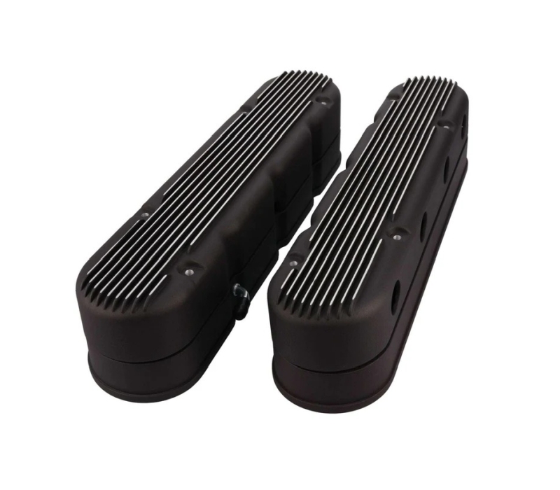 TOP STREET PERFORMANCE LS 2pc Cast Aluminum VC Finned w/Billet Oil Fill
