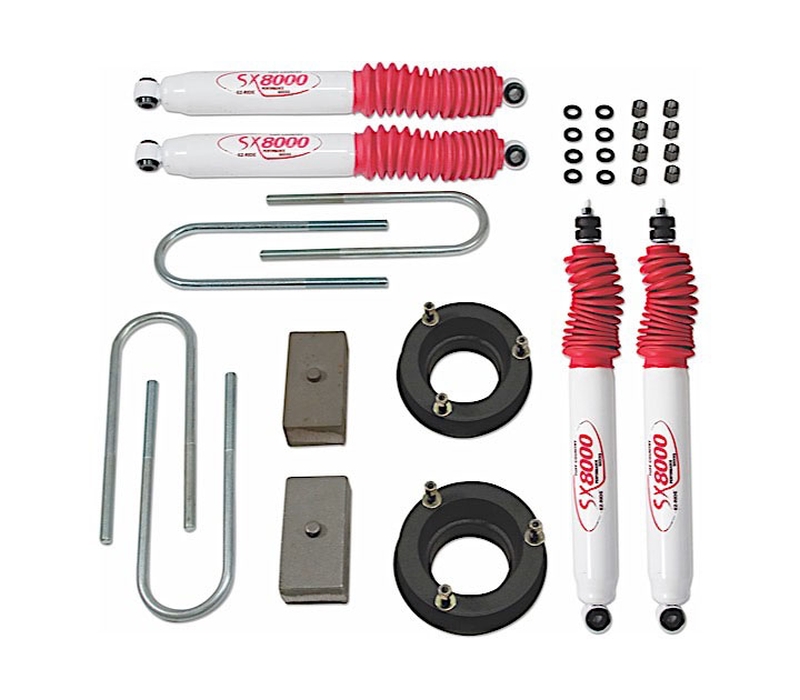 Tuff Country 03-12 Dodge Ram 3500 4X4 2in Lift Kit (w/Rr Lift Blocks w/4in Rr Axle Tube SX8000)