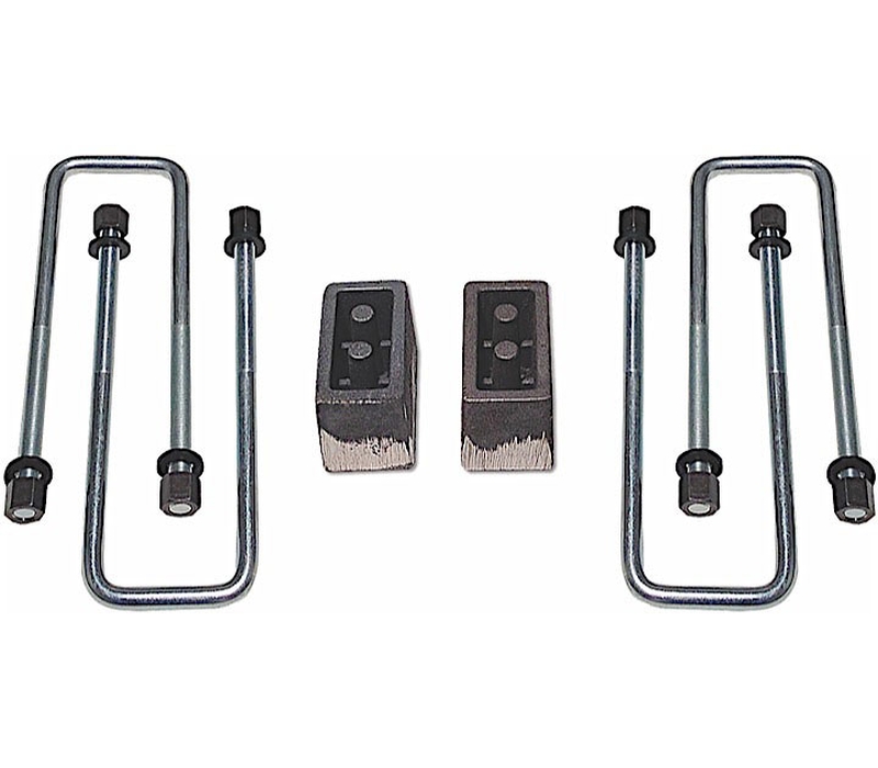 Tuff Country 09-23 Ford F-150 4wd & 2wd 3in Rear Block & U-Bolt Kit