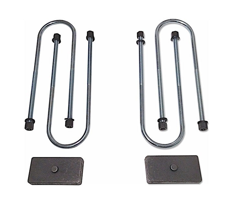 Tuff Country 13-23 Dodge Ram 3500 4wd 1in Rear Block & U-Bolt Kit