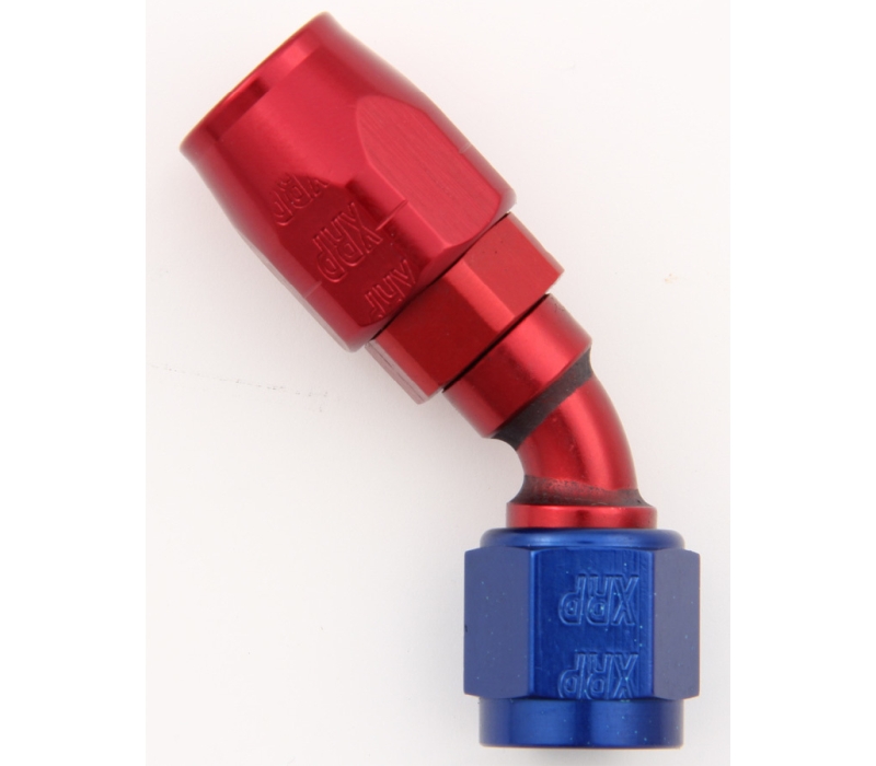 XRP-XTREME RACING PROD. #12 45 Deg Dbl Swivel Hose End