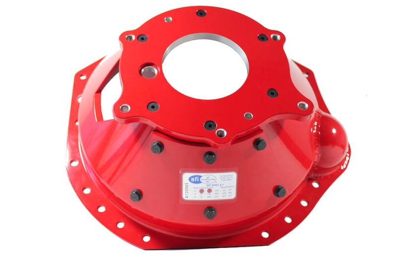 McLeod SFI 16.1 Aluminum Bellhousing w/ Titanium Sleeve/Motor Plate/Bolt Kit 8530T image 2