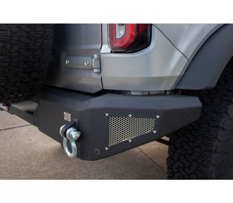 Fishbone Offroad 2021+ Ford Bronco Rear Bumper - Black fb22360 image 3