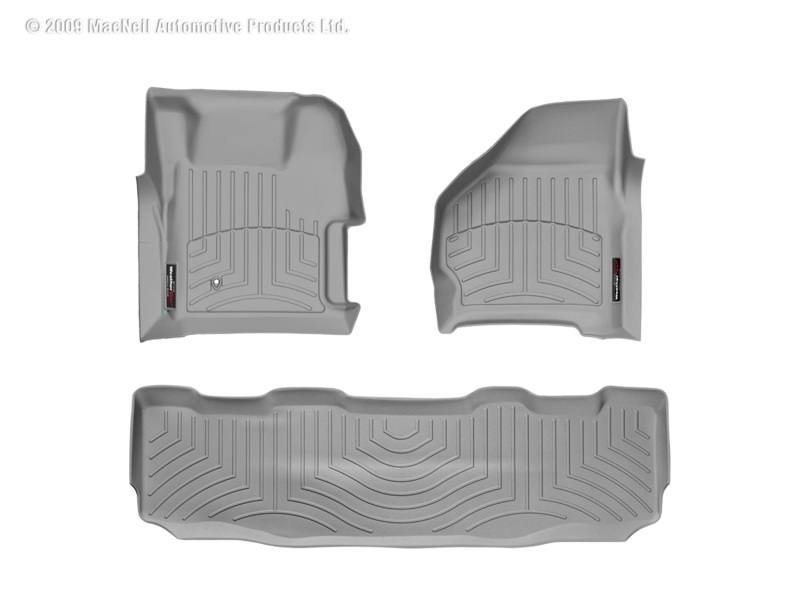 WeatherTech FloorLiner - Rear - Grey 461251460022