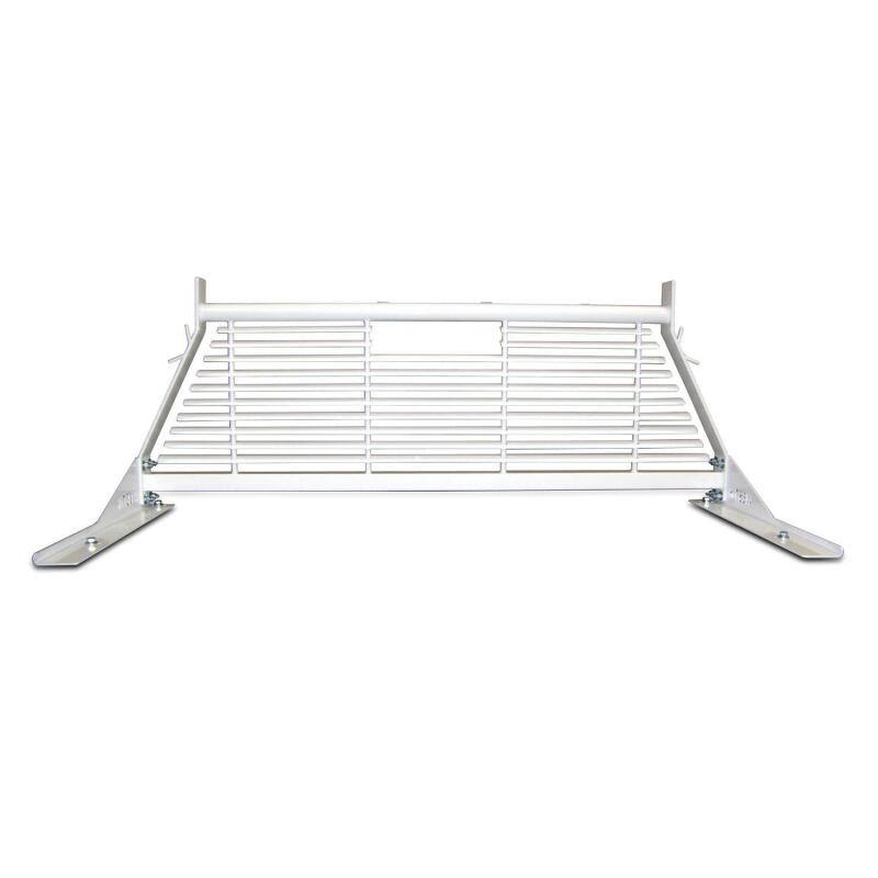 Westin 1999-2018 Toyota/GMC/Chevrolet/Ford Silverado/Sierra 1500/2500/3500 HD Headache Rack - White 57-8023 image 2