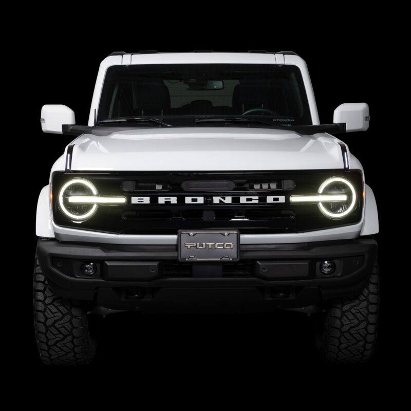 Putco 22-24 Ford Bronco Luminix DRL LED Light Hood Limb Riser (Factory Hood Side Hinge Replacments) 50001 image 3