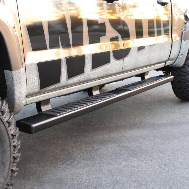 Westin 2007-2018 Chevy Silverado Crew Cab R7 Nerf Step Bars - Black 28-71035 image 6