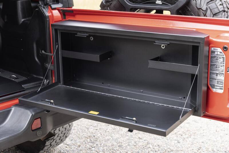 Tuffy Tailgate Lockbox W/ Keyed Lock For Jeep Wrangler 34901 image 3