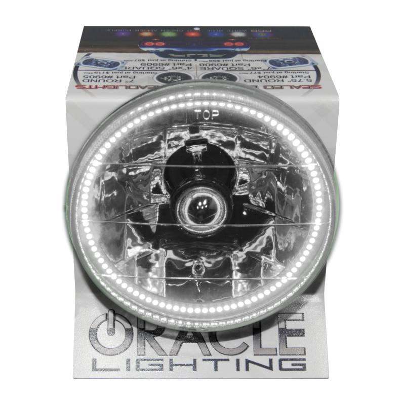 Oracle 5.75 Sealed Beam Powered Display - White 8066-001